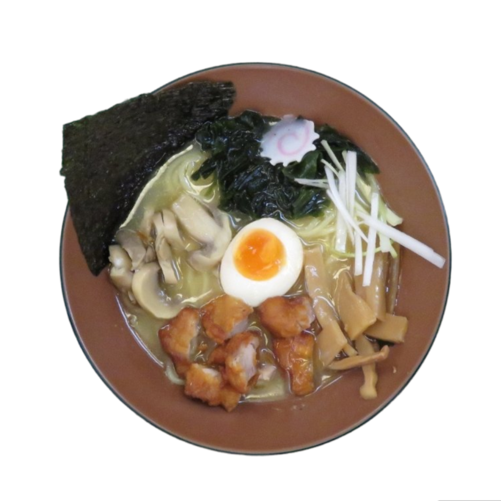Ramen tradicional japonés con caldo de miso en Micazo, restaurante japonés en Ourense.